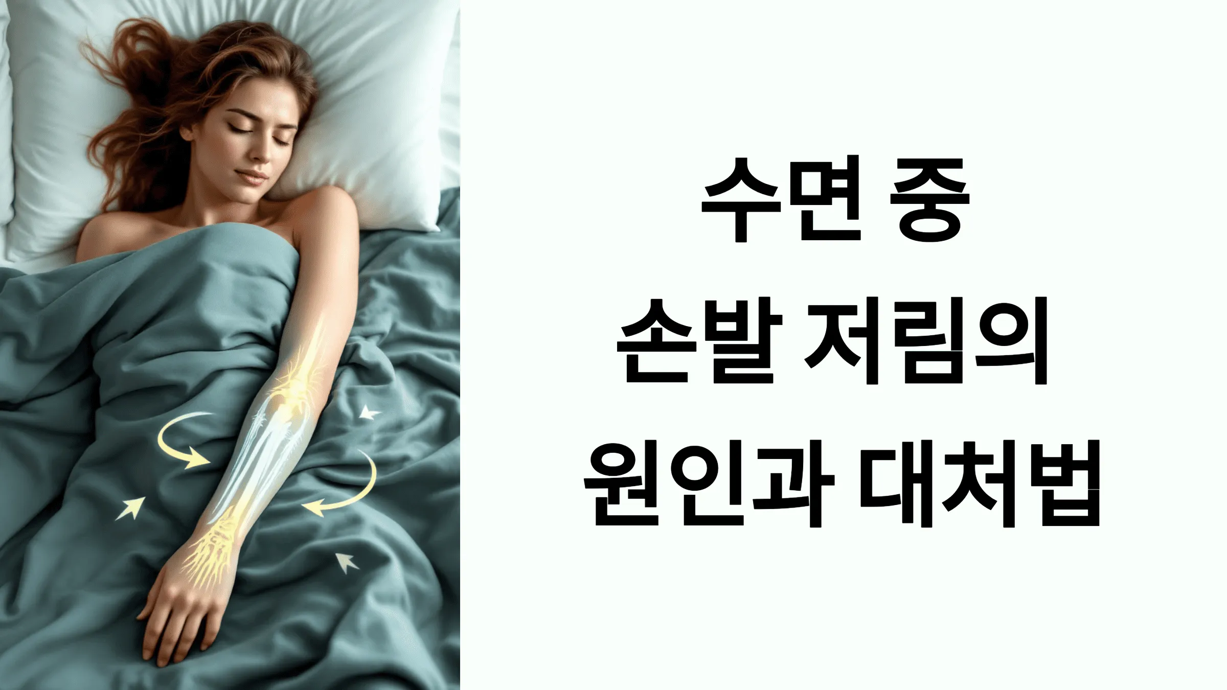 수면 중 손발 저림의 원인
